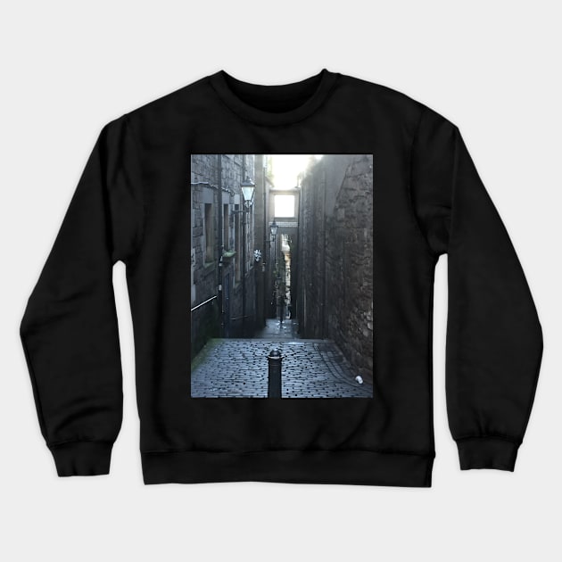 A street scene in Edinburgh, Scotland Crewneck Sweatshirt by golan22may